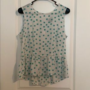 Cute spring hi-low shirt
